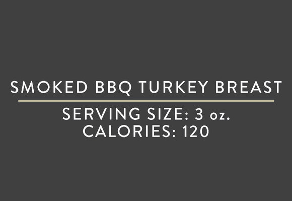 Smoked BBQ Turkey Breast<BR> (05/15/17 REV NUT)