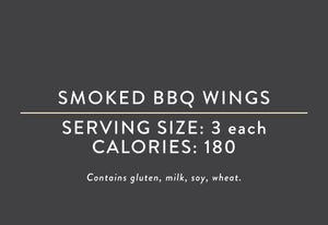 Smoked BBQ Wings<BR> <br>