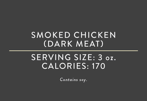 Smoked Chicken (Dark Meat) (05/15/18 REV NUT)