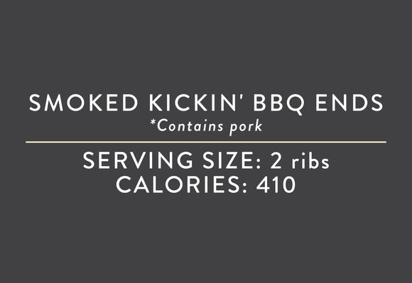 Smoked Kickin BBQ Ends<BR> <BR>