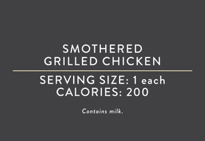 Smothered Grilled Chicken <BR>  (05/15/18 REV NUT)