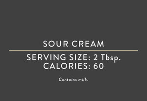 Sour Cream <BR>  (03/15/17 REV NUT)