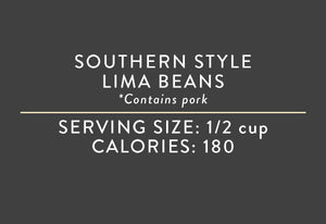 Southern Style Lima Beans <BR>  (03/15/17 REV NUT)