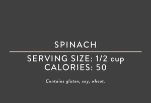 Spinach <BR> <br>