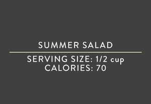 Summer Salad <BR>  (03/15/17 REV NUT)