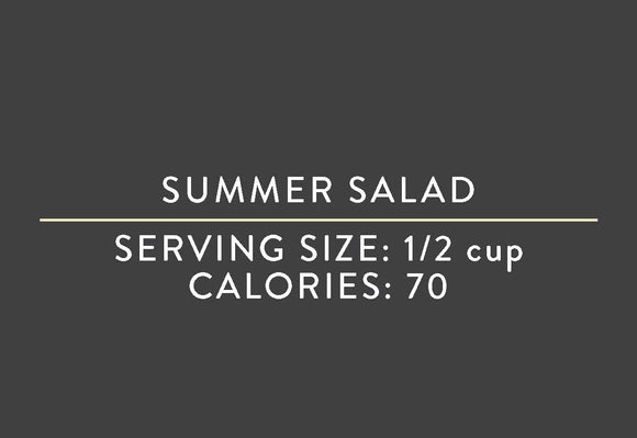 Summer Salad <BR>  (03/15/17 REV NUT)