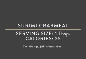 Surimi Crabmeat<BR> <BR>