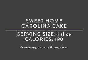 Sweet Home Carolina Cake (10/12/23 REV NUT)