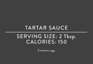 Tartar Sauce <BR>  (03/15/17 REV NUT)