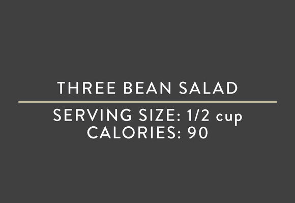 Three Bean Salad <BR>  (03/15/17 REV NUT)