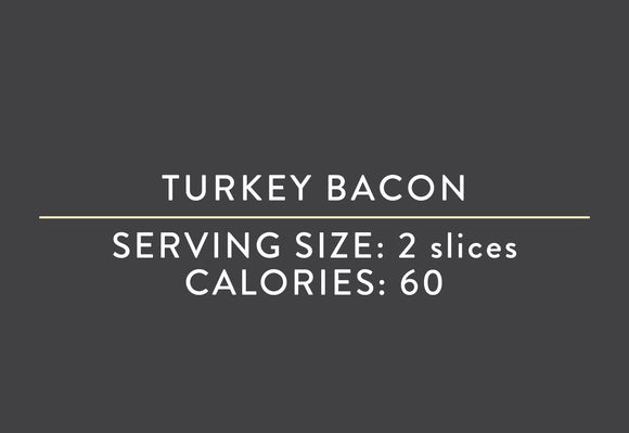 Turkey Bacon <br> (06/24/24 REV NUT) <br> <br>