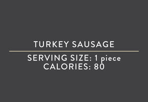 Turkey Sausage <BR> <BR> (06/24/24 REV NUT)