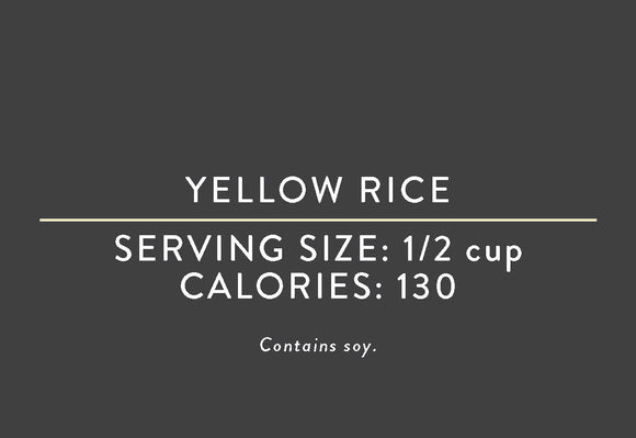 Yellow Rice <BR> (03/15/17 REV NUT)