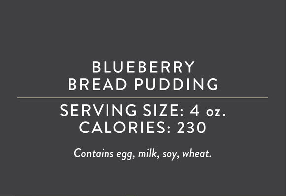 Blueberry Bread Pudding <BR> (06/25/24 REV NUT)