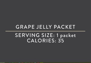 Grape Jelly Packet <BR>(06/10/24 REV NUT)