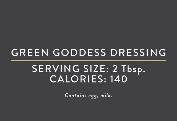 Green Goddess Dressing <BR> (05/15/24 REV NUT)