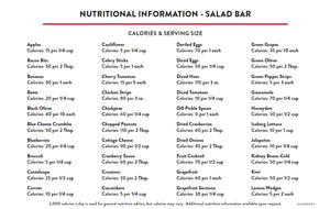 Salad Bar Cling<BR> <BR>