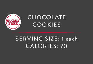 Chocolate Cookies (Sugar Free) (3/15/17 REV NUT) <BR> <BR>